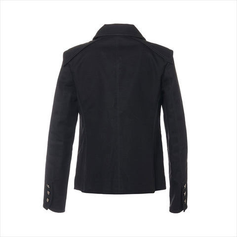 Chanel Coco Button Cotton P62619v48194 Jacke grau WS15135