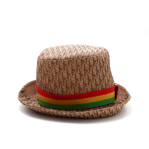 Christian Dior Bucket Hat Rasta Hat Brown WS1514