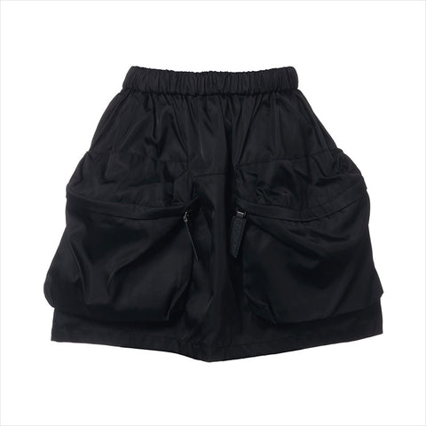 PRADA Size:38 2019 Nylon skirt black WS15150