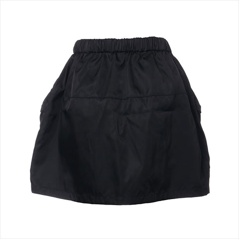 PRADA Size:38 2019 Nylon skirt black WS15150