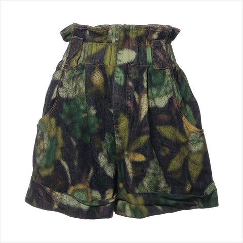 FENDI Size:36 2019 Shorts Green x black WS15156
