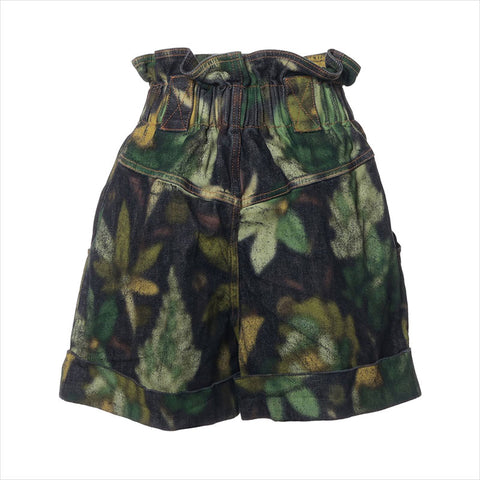 FENDI Size:36 2019 Shorts Green x black WS15156