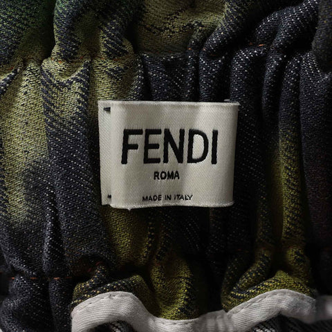 FENDI Size:36 2019 Shorts Green x black WS15156