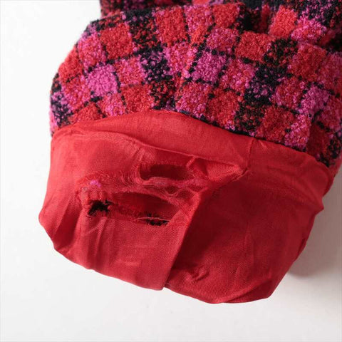 CELINE Size:40 COCO Button cashmere Jacket multicolor WS15157
