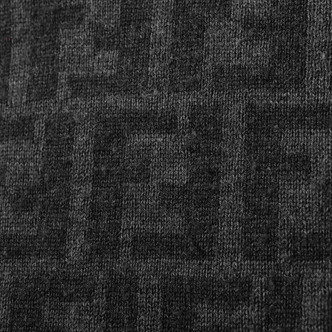 FENDI Size:38 Zucca Wool knit gray WS15159