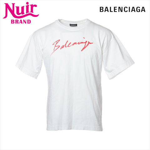 BALENCIAGA Size:XS 2019 Cotton Short sleeve T-shirt white WS15160
