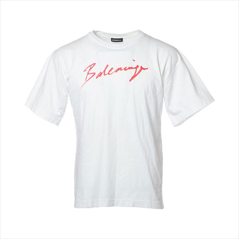 BALENCIAGA Size:XS 2019 Cotton Short sleeve T-shirt white WS15160