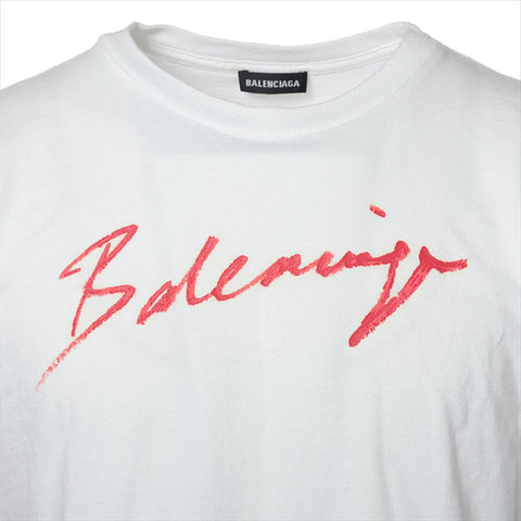 BALENCIAGA Size:XS 2019 Cotton Short sleeve T-shirt white WS15160