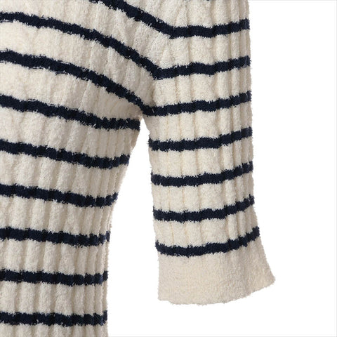 CHANEL Size:36 2023 P74 Wool x Acrylic one piece Black x white WS15161