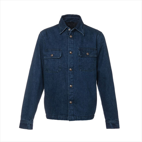 CHROME HEARTS Size: Size M Indigo x Silver WORKDOG Jacket Navy WS15165