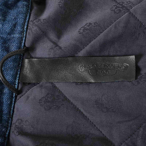 CHROME HEARTS Size: Size M Indigo x Silver WORKDOG Jacket Navy WS15165