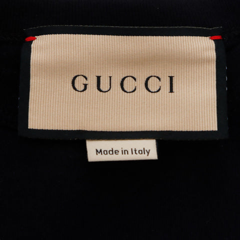 GUCCI Size:S Rhinestone Logo Short sleeve T-shirt black WS15168