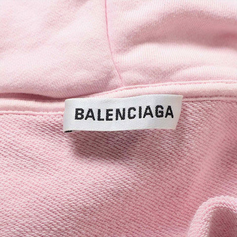 バレンシアガ BALENCIAGA Size:XS 2020 コットン パーカー ピンク WS15172
