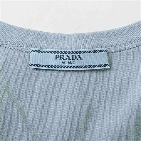 Prada トライアングルロゴ タンクトップ | ブラック | FARFETCH JP
