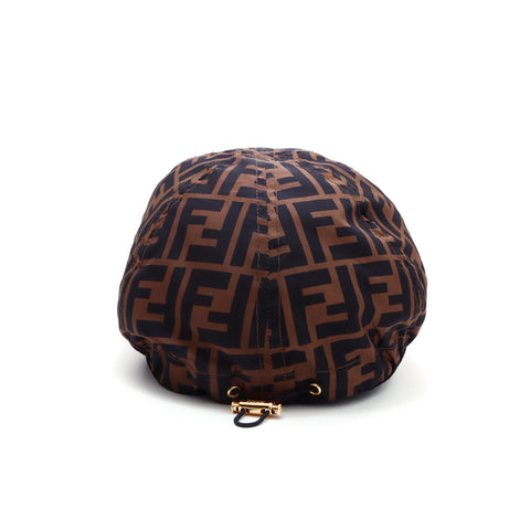 Fendi Zucca帽棕色WS1517
