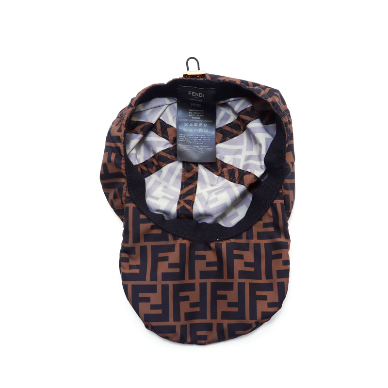 FENDI Zucca Cap Brown WS1517 – NUIR VINTAGE
