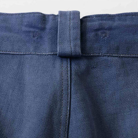 CHROME HEARTS Size 29 Navy Cross Patch French Work Pants Navy WS15180