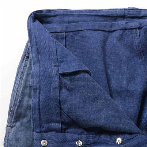 CHROME HEARTS Size 29 Navy Cross Patch French Work Pants Navy WS15180