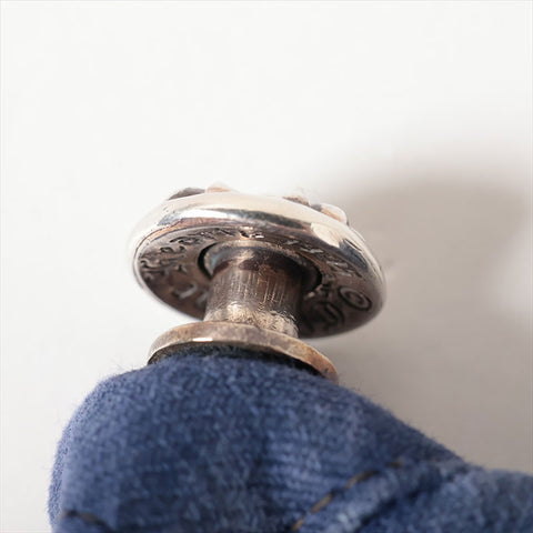 CHROME HEARTS Size 29 Navy Cross Patch French Work Pants Navy WS15180