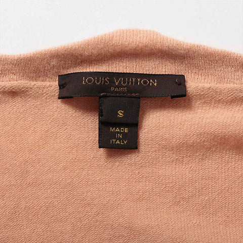 LOUIS VUITTON Size:S 2006Stainless Steel cashmere knit beige WS15183