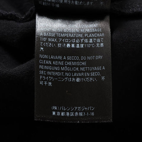 バレンシアガ BALENCIAGA ×WFP Size:XS 612965 半袖Ｔシャツ ブラック WS15191