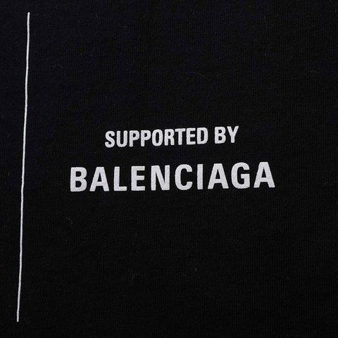 バレンシアガ BALENCIAGA ×WFP Size:XS 612965 半袖Ｔシャツ ブラック WS15191
