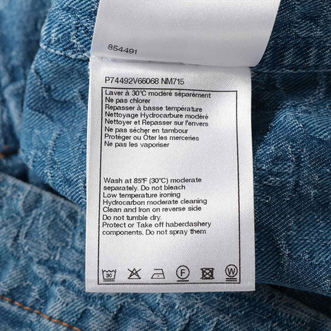 CHANEL Size:34 P74492V66068 P74 Camellia Vest blue WS15192