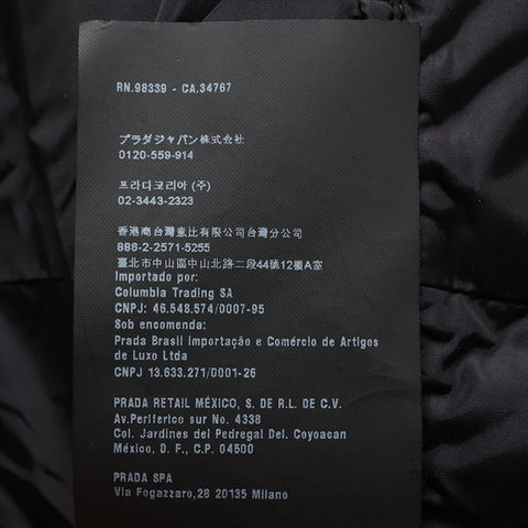 PRADA Size:36S 29Y600 2015 Nylon Jacket black WS15195