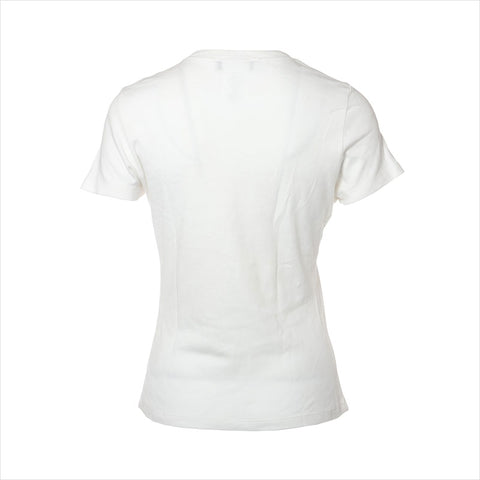 クリスチャンディオール Christian Dior Size:I 44 5E16155206 コットン 半袖Ｔシャツ ホワイト WS15196