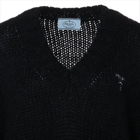 PRADA Size:36 P24H1R Mohair 2022 knit black WS15197