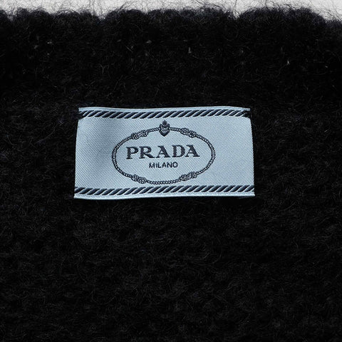 PRADA Size:36 P24H1R Mohair 2022 knit black WS15197