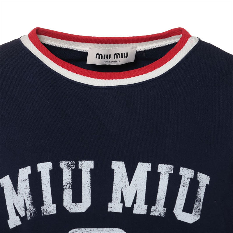 Miu Miu Size:XS MJL870 22 Years Cotton x Polyurethane Sweatshirt