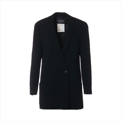 CHANEL COCO Button Jacket black WS15199