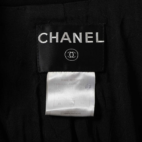 シャネル CHANEL Size:38 　05P ウール ジャケット ブラック×ホワイト WS15201