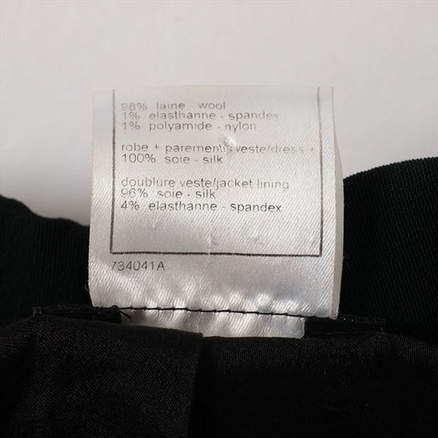 シャネル CHANEL Size:38 　05P ウール ジャケット ブラック×ホワイト WS15201