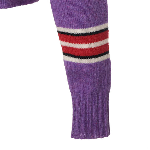 Miu Miu Size:38 MML23 U 19 Wool knit purple WS15202