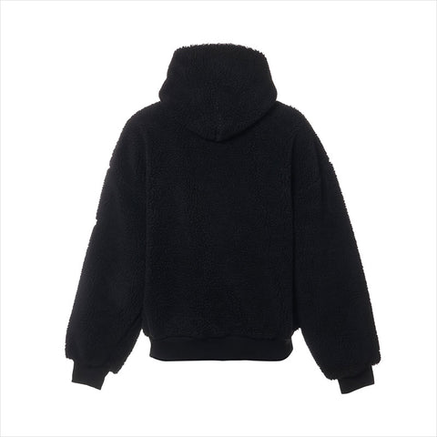 バレンシアガ BALENCIAGA Size:XXS 810102 ボアフリース　 24年 ポリエステル ジャケット ブラック WS15208