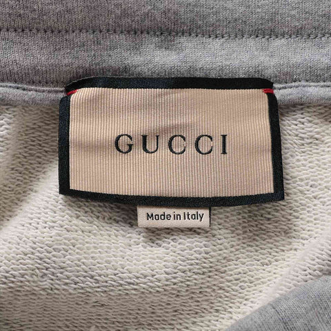 GUCCI Size:S 770187 Stone-embellished cotton set-up suit Light gray WS15209