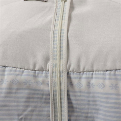 Miu Miu Size:38 MF1960 Beaded Cotton one piece Blue x white WS15210