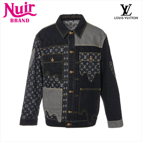ルイ・ヴィトン LOUIS VUITTON ×NIGO モノグラム 22SS  Size:50 RM221M ジャケット ブラック WS15211