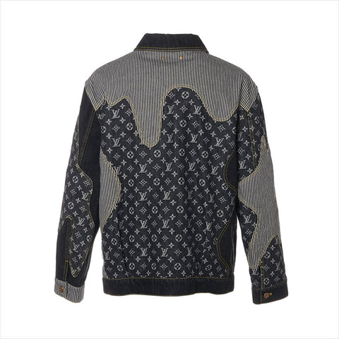 ルイ・ヴィトン LOUIS VUITTON ×NIGO モノグラム 22SS  Size:50 RM221M ジャケット ブラック WS15211