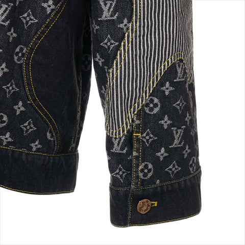 ルイ・ヴィトン LOUIS VUITTON ×NIGO モノグラム 22SS  Size:50 RM221M ジャケット ブラック WS15211