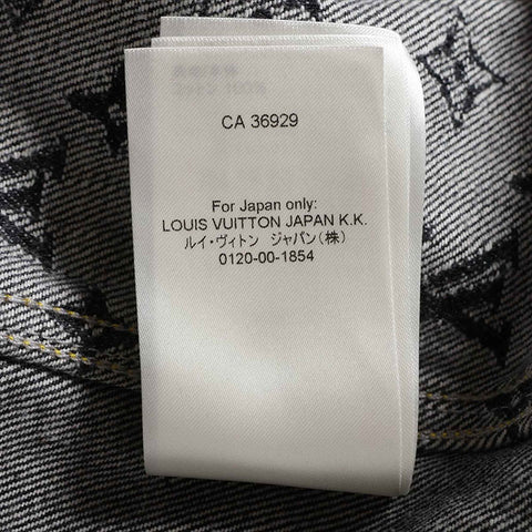 ルイ・ヴィトン LOUIS VUITTON ×NIGO モノグラム 22SS  Size:50 RM221M ジャケット ブラック WS15211