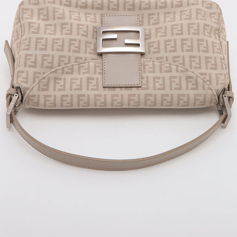 フェンディ FENDI ズッキーノ キャンバス×レザー8BR003 ショルダーバッグ ベージュ WS15214