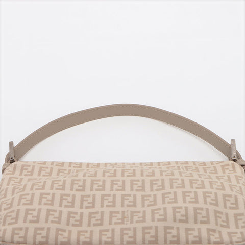 フェンディ FENDI ズッキーノ キャンバス×レザー8BR003 ショルダーバッグ ベージュ WS15214