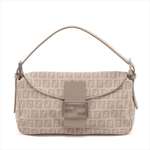 フェンディ FENDI ズッキーノ キャンバス×レザー8BR003 ショルダーバッグ ベージュ WS15214