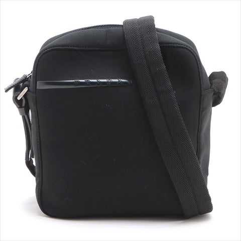 PRADA Nylon Shoulder Bag black WS15216