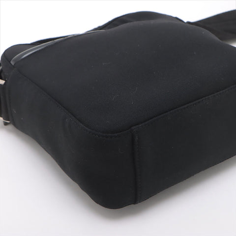 PRADA Nylon Shoulder Bag black WS15216