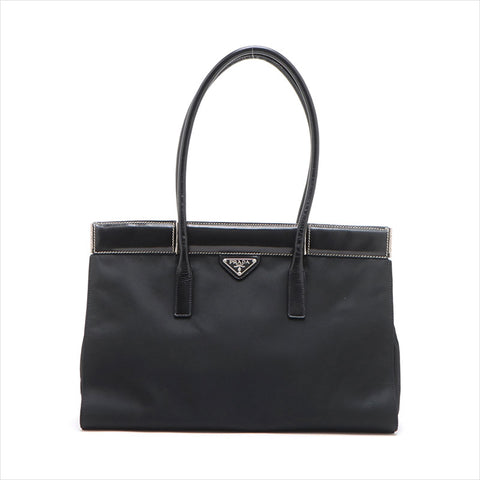 プラダ PRADA ナイロン×レザー トートバッグ ブラック WS15223