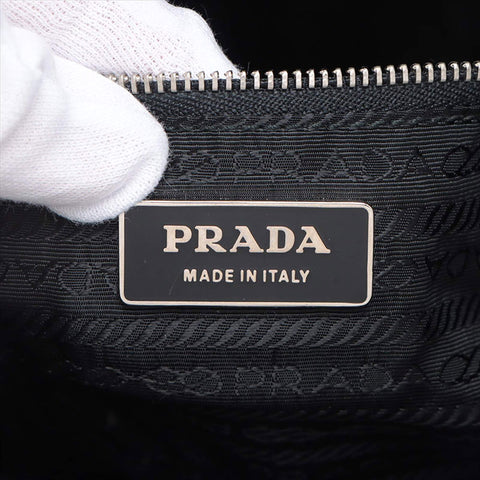 プラダ PRADA ナイロン×レザー トートバッグ ブラック WS15223